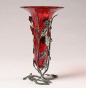 Murano, Soffiati, red trumpet