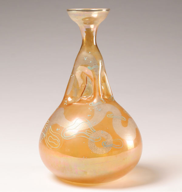 Murano studio glass vase,