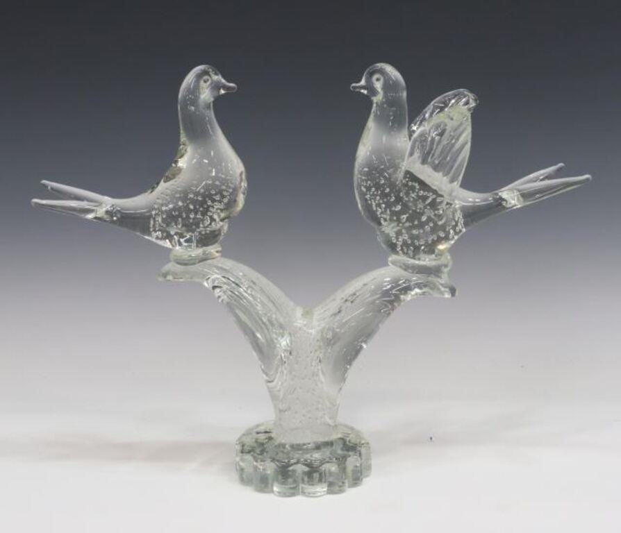 MURANO STYLE ART GLASS SCULPTURE