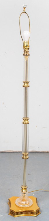 MURANO STYLE GLASS AND GILT ME