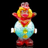 MURANO STYLE GLASS CLOWN FIGUR