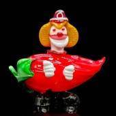 MURANO STYLE GLASS FIGURINE, R