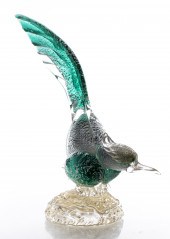 MURANO VENETIAN BLOWN GLASS BI
