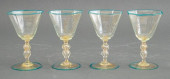 MURANO VENETIAN BLUE AND GOLD