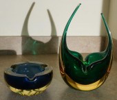 MURANO VETRI ART GLASS CASE BL