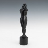 MURANO VINTAGE BLACK ART GLASS