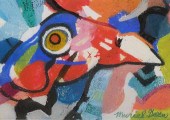 MURIEL GREEN, PASTEL, ABSTRACT