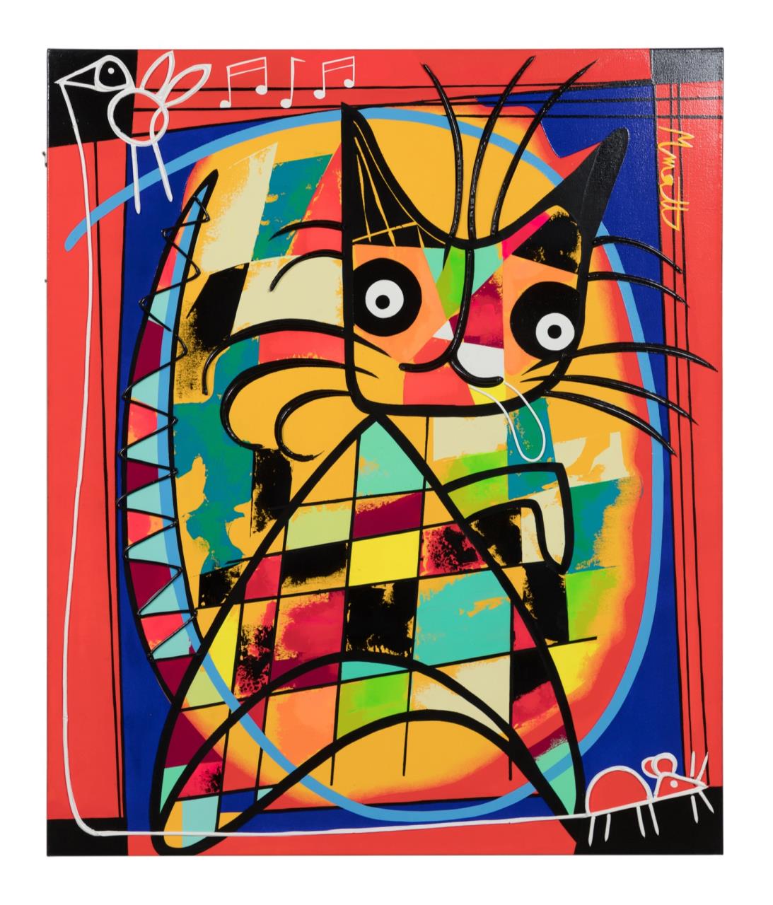 MURIEL MATT "CAT PAWS