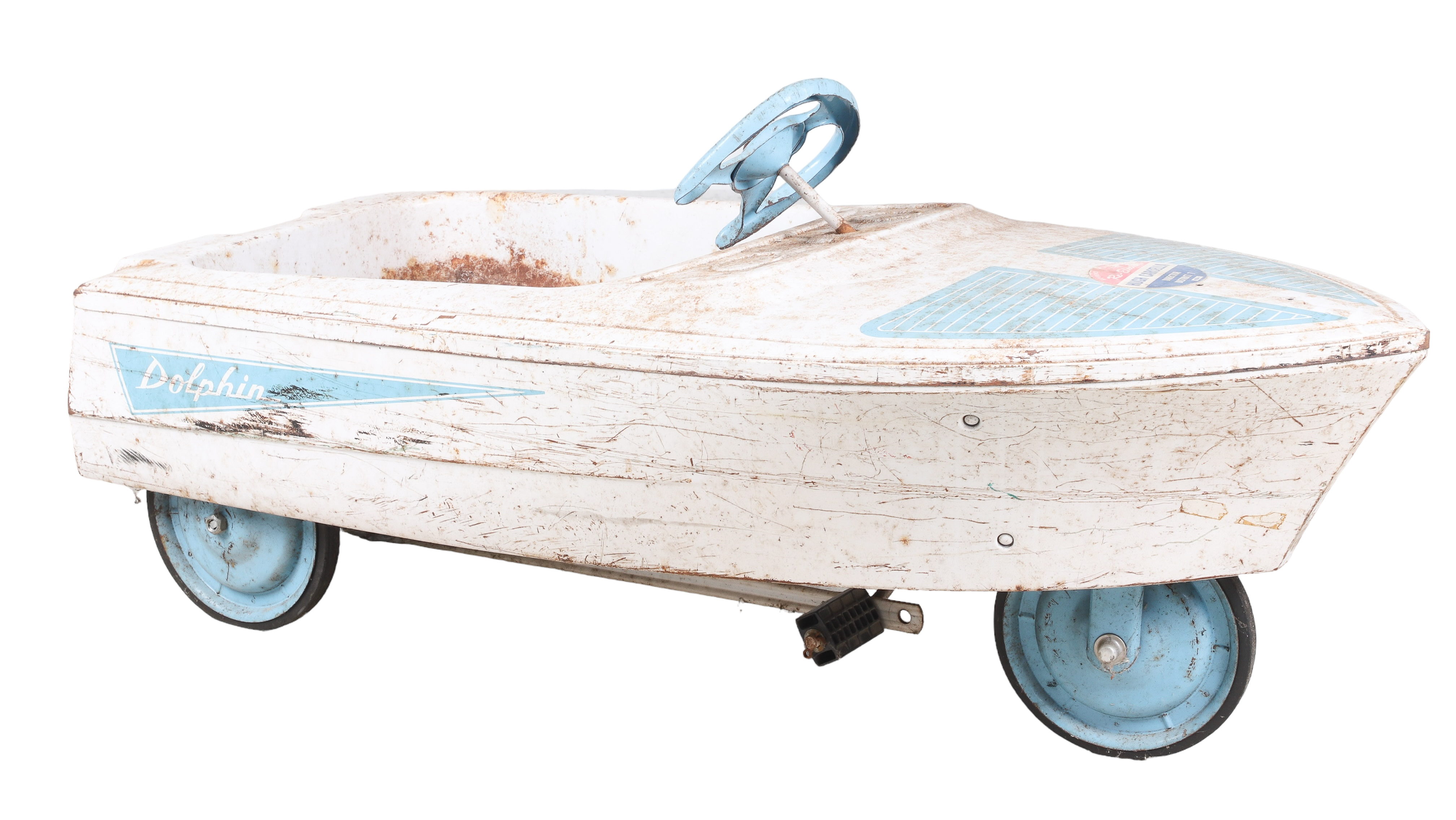 Murray Dolphin Steel Pedal Car, c