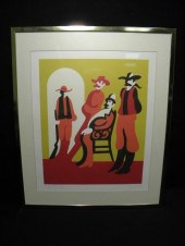 Murray Gaby signed serigraph t