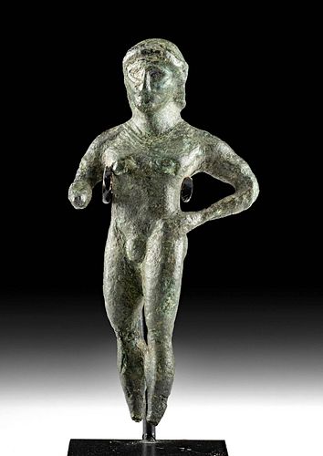 MUSEUM-EXHIBITED ETRUSCAN BRONZE