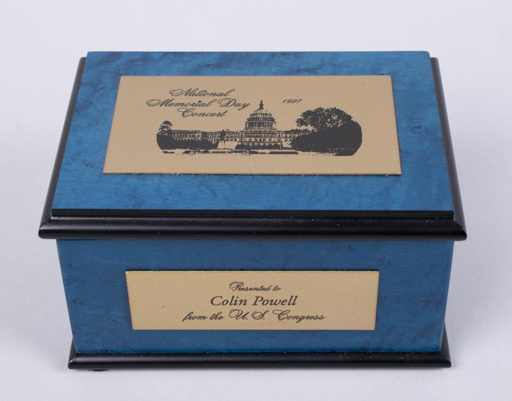 MUSIC BOX PRESENTED BY THE U.S.