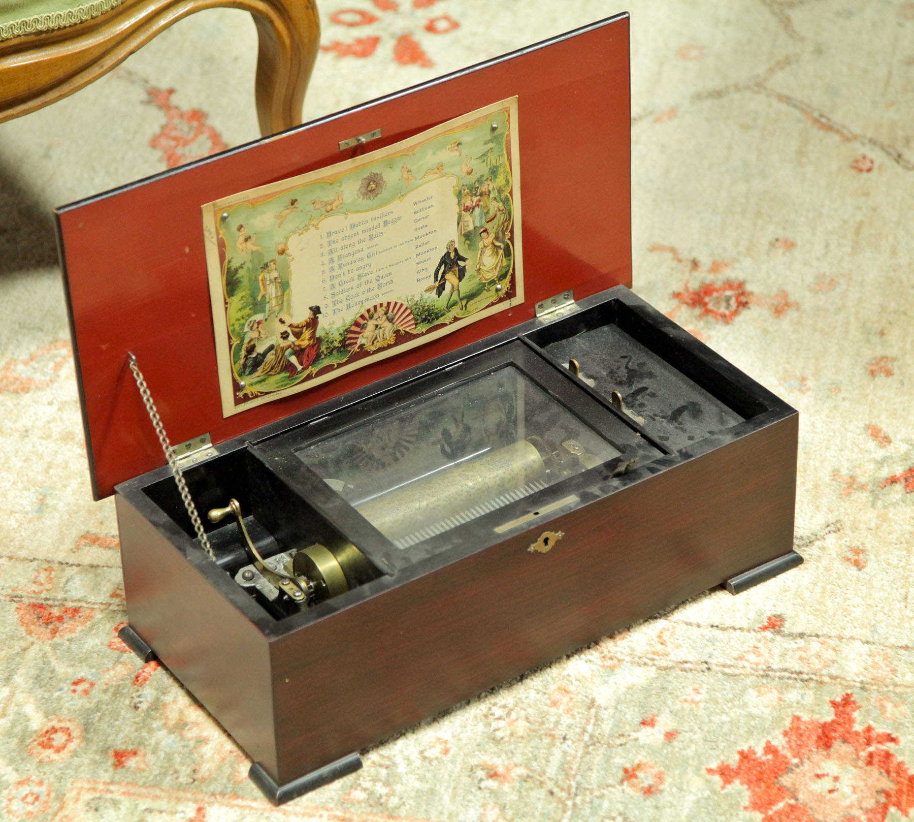 MUSIC BOX.  Switzerland  late