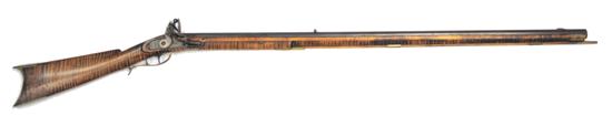 Musket  1830s  stock of tiger maple