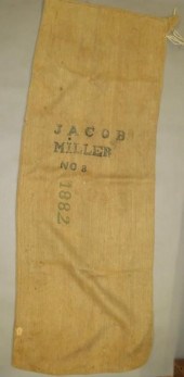 MUSLIN FEEDBAG OF JACOB MILLER