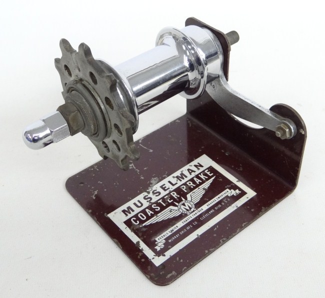 Musselman Coaster Brake Display.