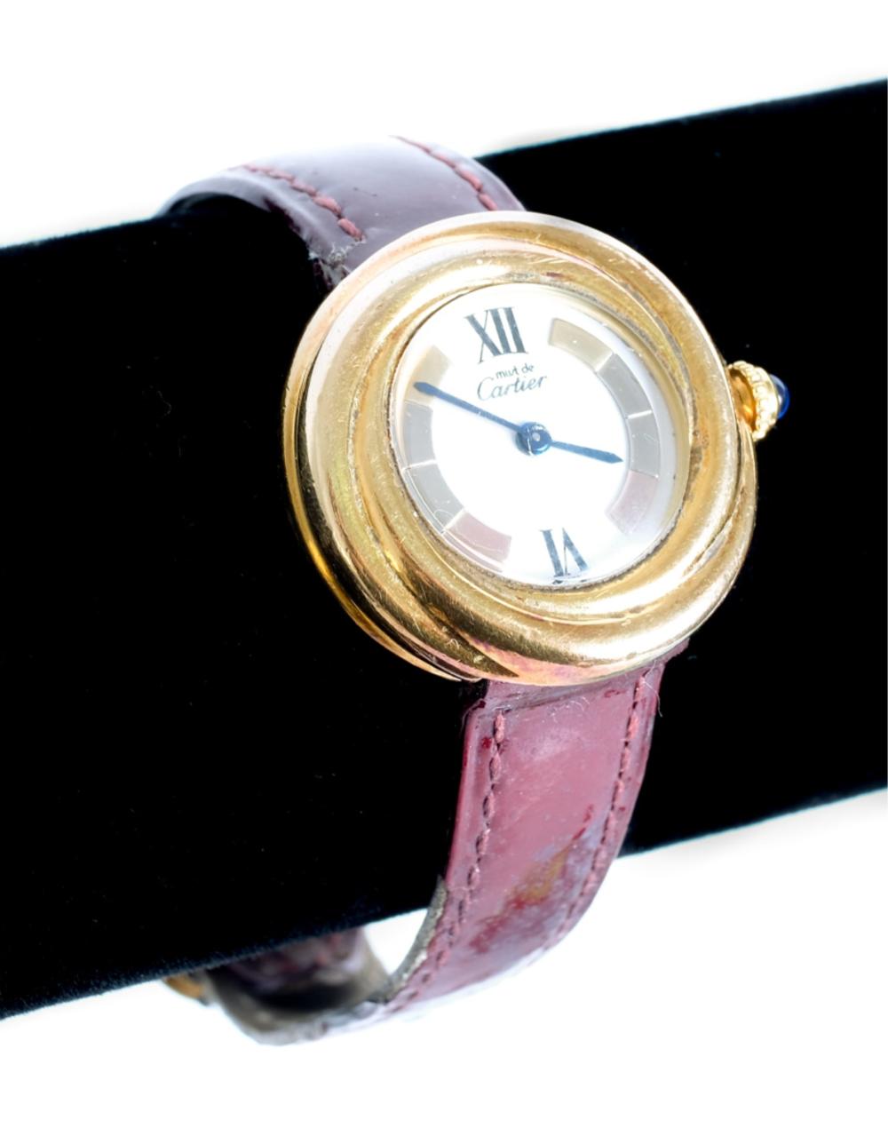MUST DE CARTIER TRINITY VERMEIL
