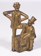 MUTT & JEFF CAST IRON STILL BA