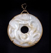 MUTTON FAT JADE HYDRA MOTIF PE