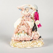 MV IRISH DRESDEN FIGURE GROUP,
