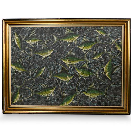 MWILA (CONGOLESE, 20TH CENTURY) OIL