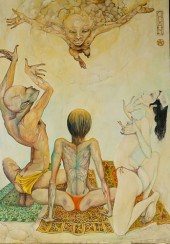 MYLO QUAM OIL ON CANVAS AVATAR
