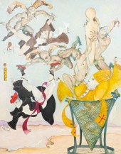 MYLO QUAM OIL ON CANVAS THE DE
