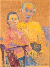 MYRTLE JONES, SELF-PORTRAIT W/