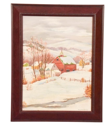 MYRTLE SHIREY SIGNED FOLD ART STYLE