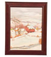 MYRTLE SHIREY SIGNED FOLD ART