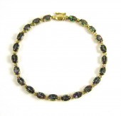 MYSTIC TOPAZ AND TEN KARAT GOL