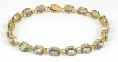 MYSTIC TOPAZ AND YELLOW GOLD B