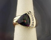 MYSTIC TOPAZ, DIAMOND AND FOUR