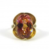 MYSTIC TOPAZ, DIAMOND AND YELL