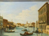 N. BERTIN OIL ON BOARD VENICEV
