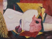 N. BOTCHAROV, RECLINING NUDE F