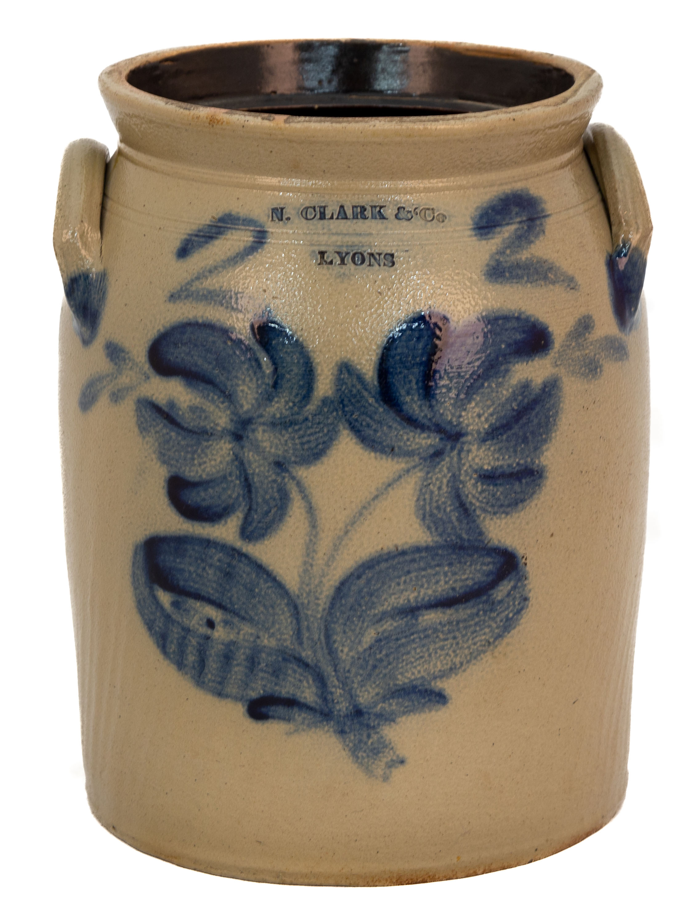 N. CLARK & CO. LYONS 2 GALLON