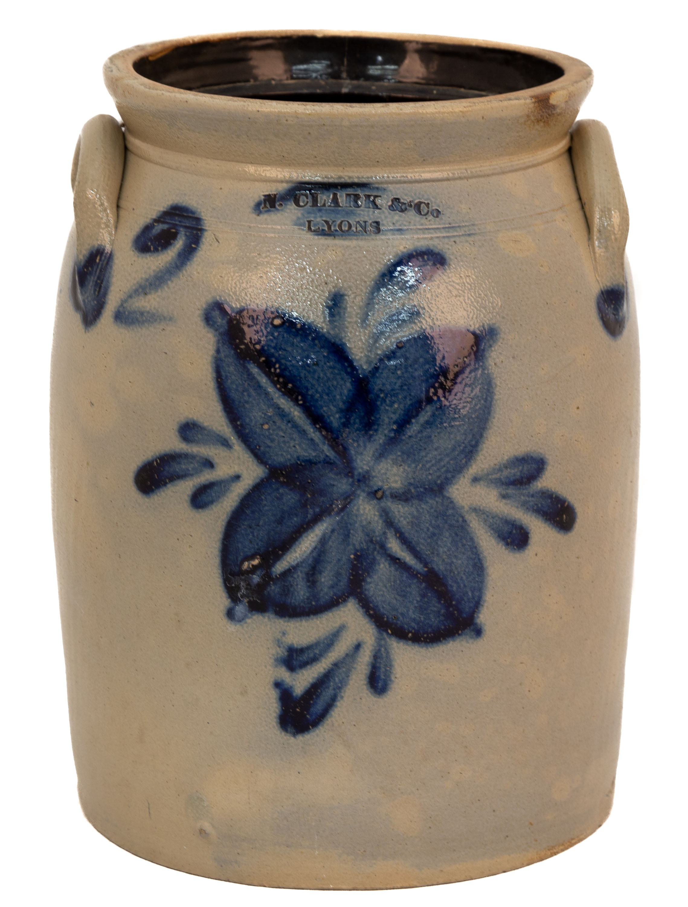N. CLARK & CO. LYONS 2 GALLON JUG