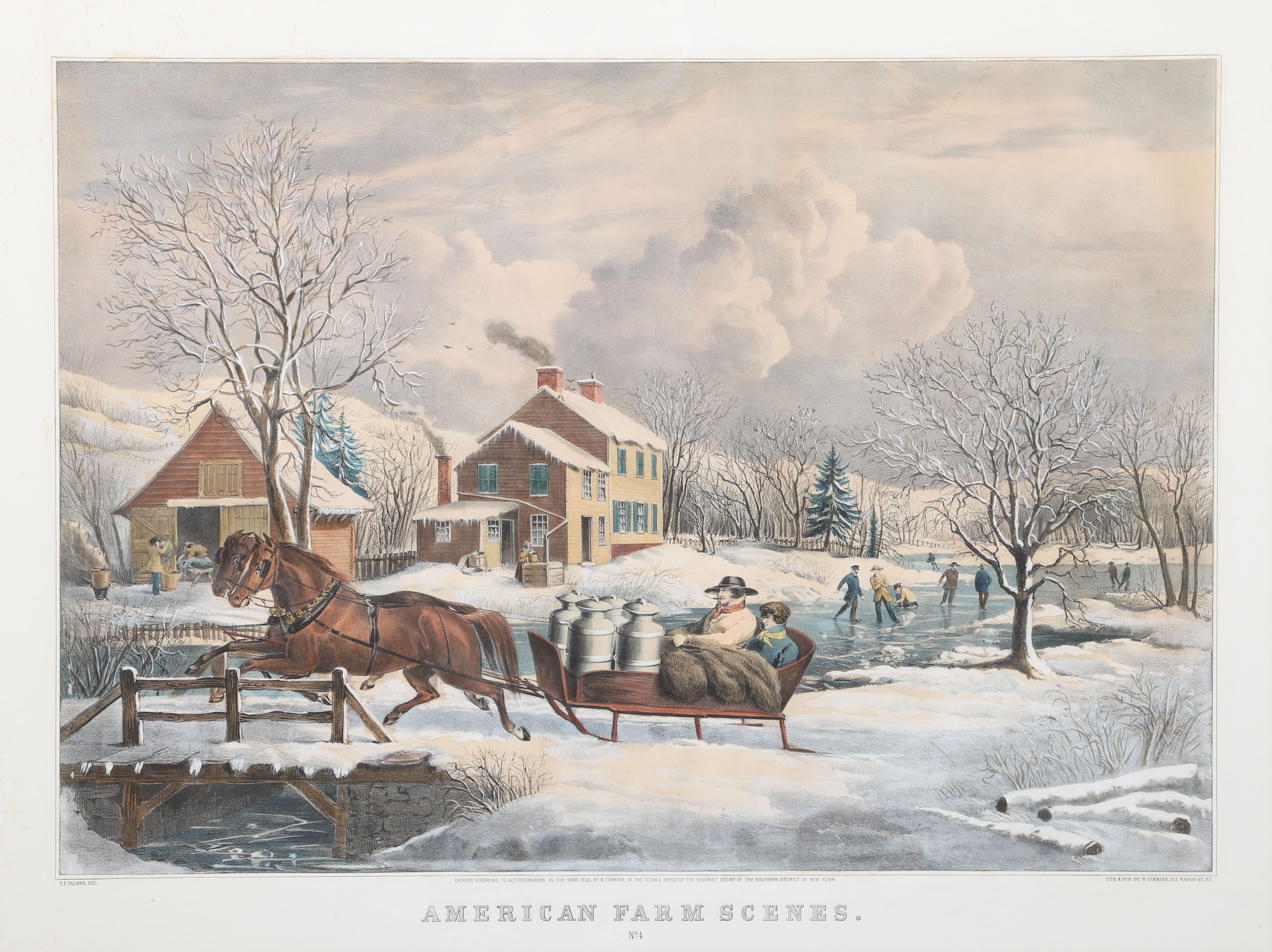 N Currier "American Farm Scenes"