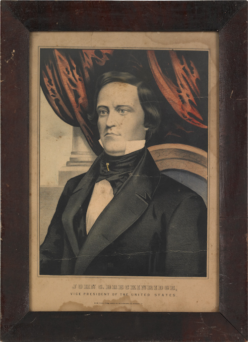 N. Currier color lithograph of John