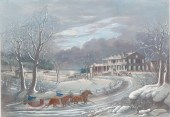 N. CURRIER PRINT "AMERICAN WIN