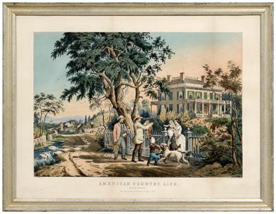 N. Currier print, &quot;American