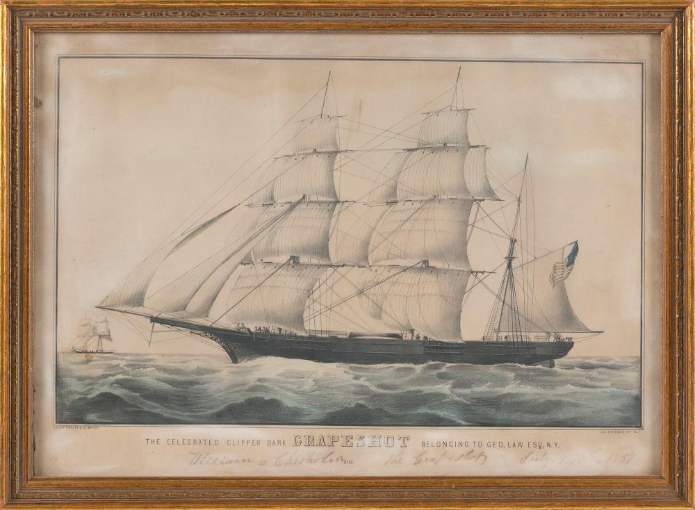 N. CURRIER SMALL FOLIO 19TH CENTURY