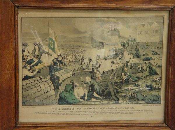 N Currier, The Siege of Limerick,