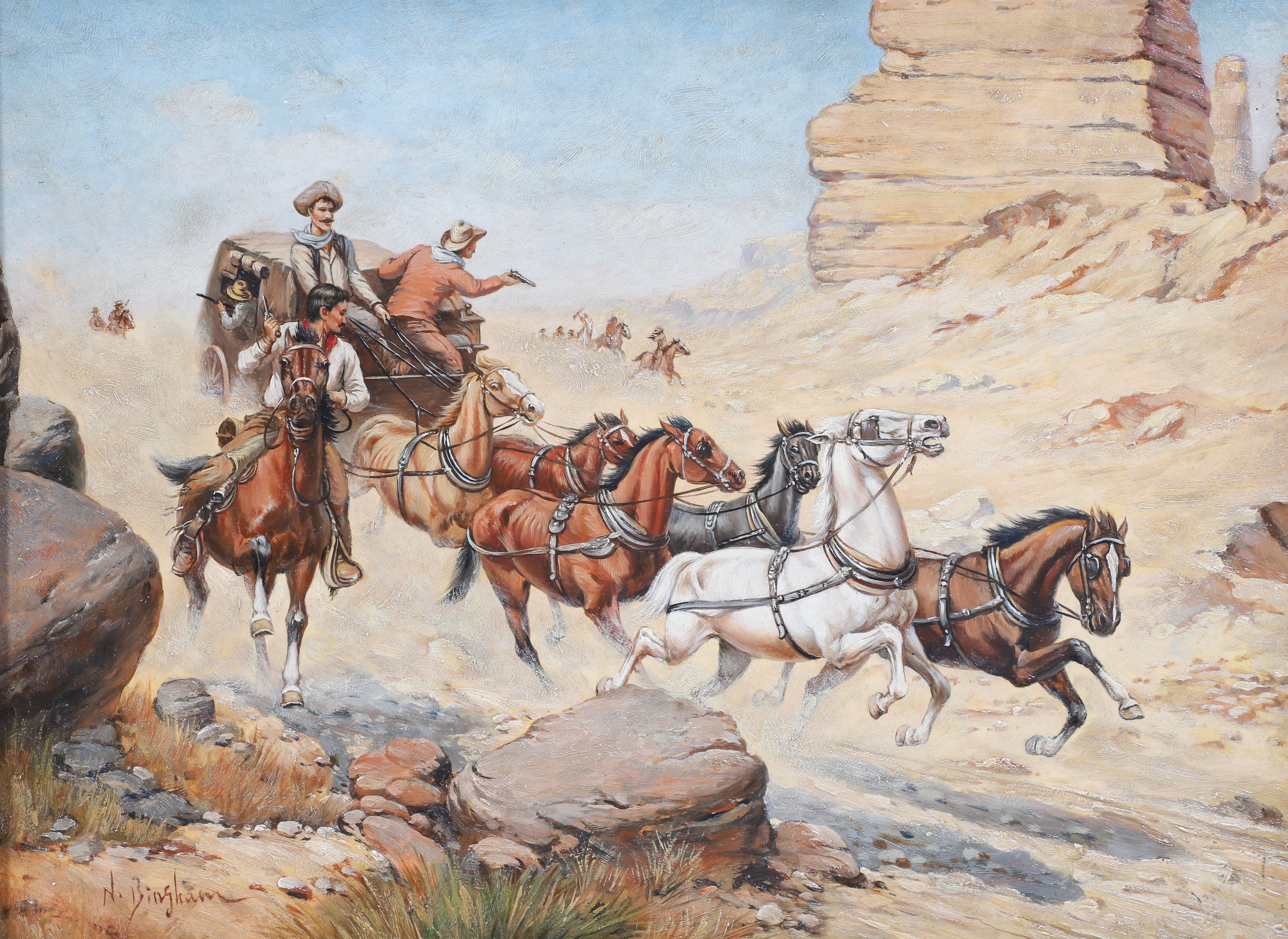 N Henry Bingham (American, b
