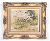 N. NOBLE, PASTEL LANDSCAPE WIT