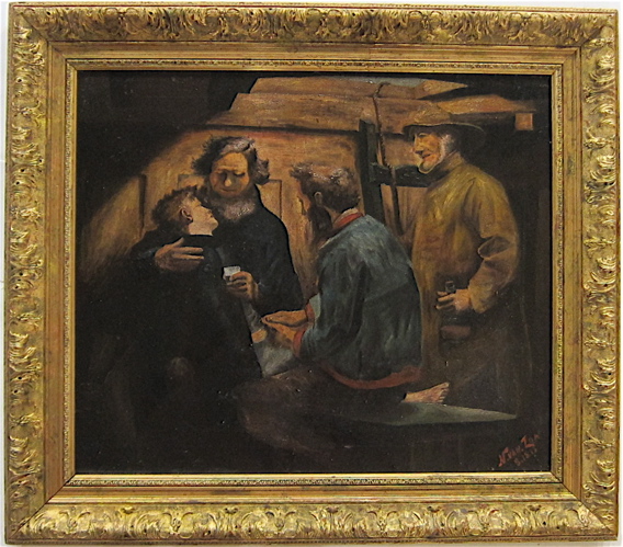 N. VAN ZON OIL ON CANVAS