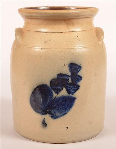 N.A. WHITE & SON, N.Y. 2 GALLON