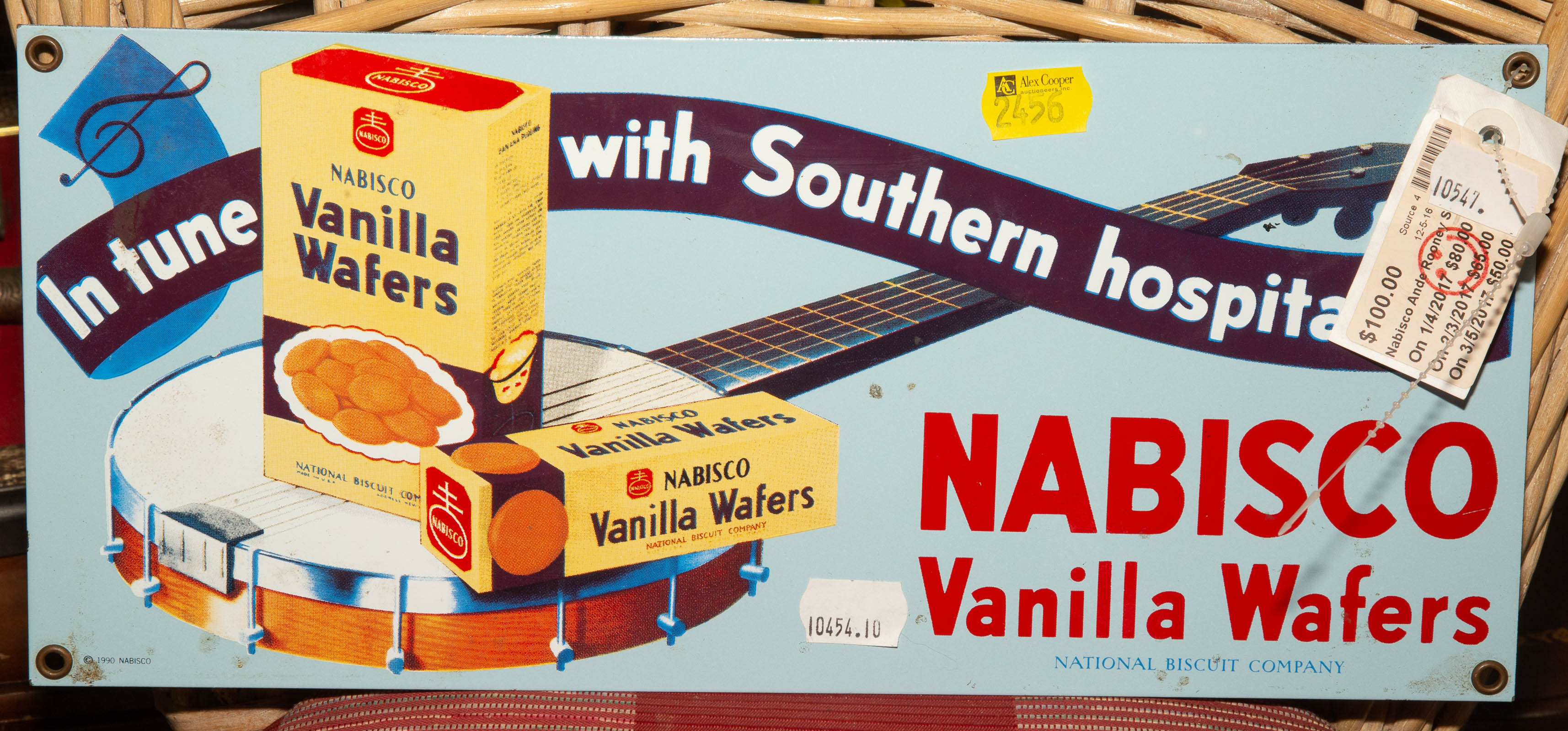 NABISCO ENAMELED IRON ADVERTISING