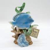 NADAL PORCELAIN FIGURINE, BLUE
